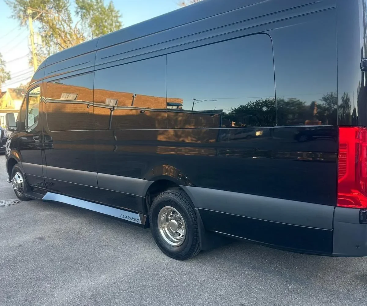 mercedes sprinter with driver in miami beach