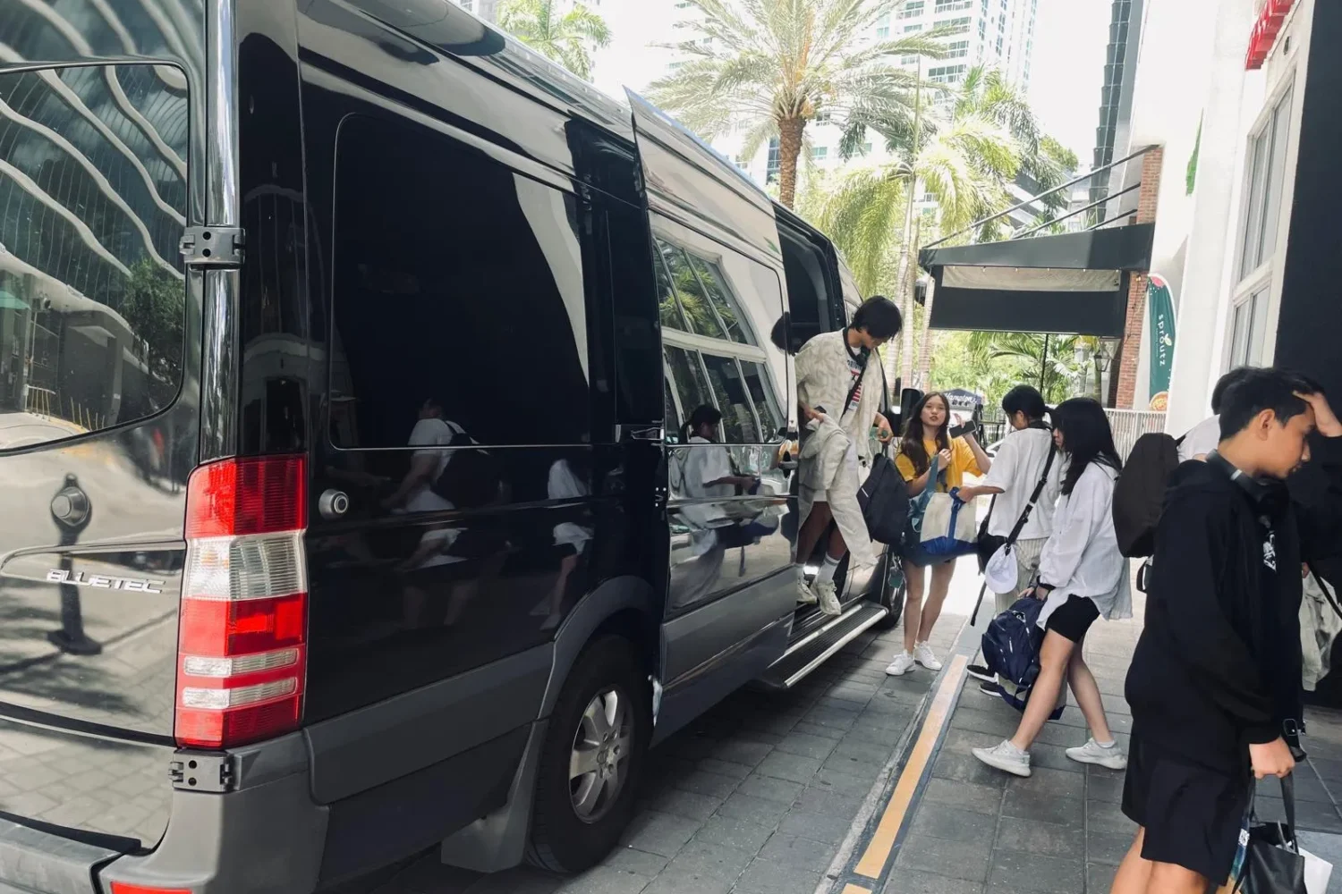 sprinter van airport transfer miami