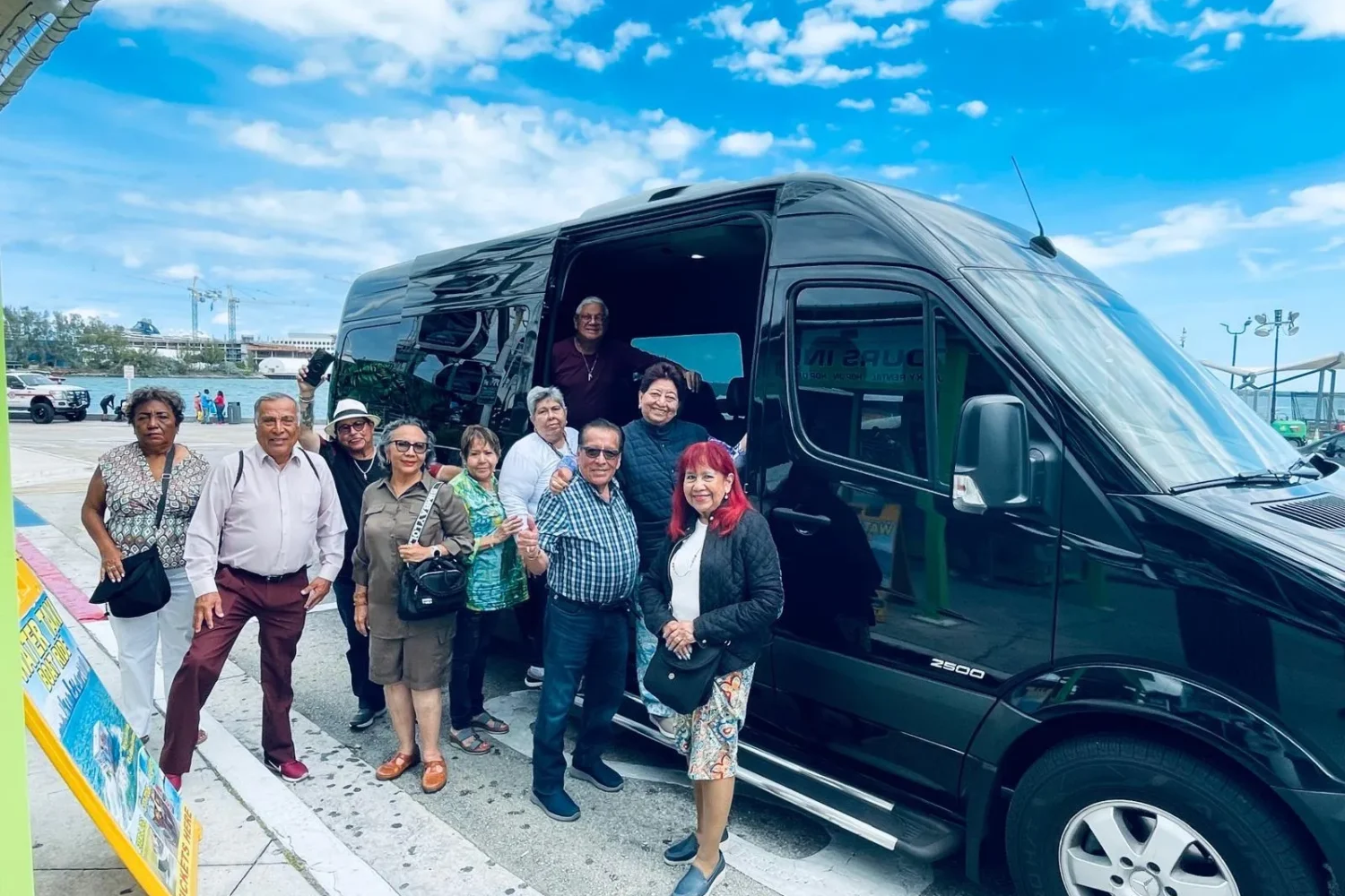 sprinter van for groups in miami